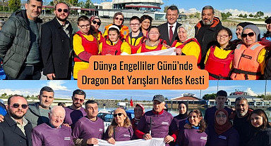 Dünya Engelliler Günü’nde Dragon Bot Yarışları Nefes Kesti