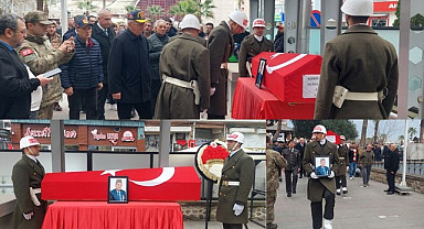 KIBRIS GAZİSİ 74 YAŞINDAKİ MURAT DERELİ SON YOLCULUĞUNA UĞURLANDI