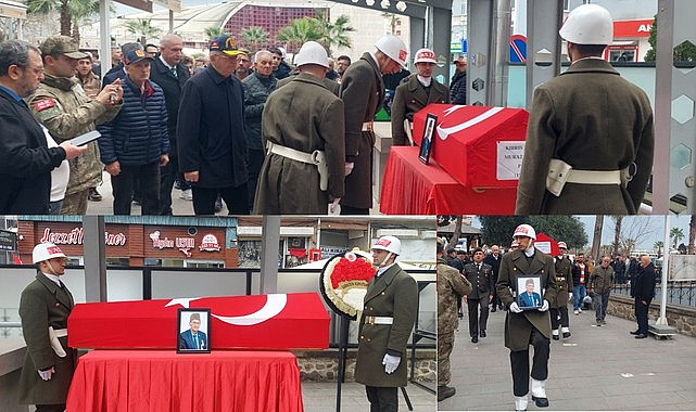 KIBRIS GAZİSİ 74 YAŞINDAKİ MURAT DERELİ SON YOLCULUĞUNA UĞURLANDI