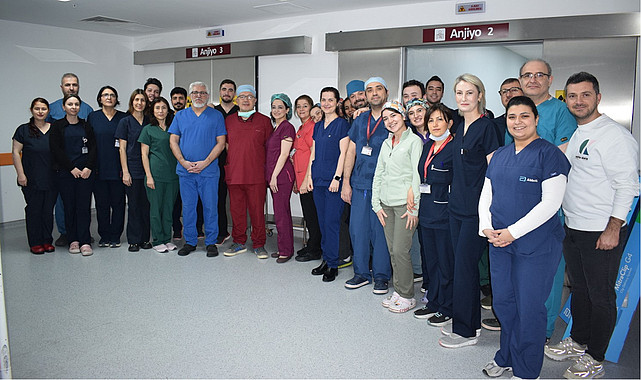 OMÜ Tıp Fakültesinde ilk kez ameliyatsız Mandallama (MitraClip) işlemi gerçekleştirildi