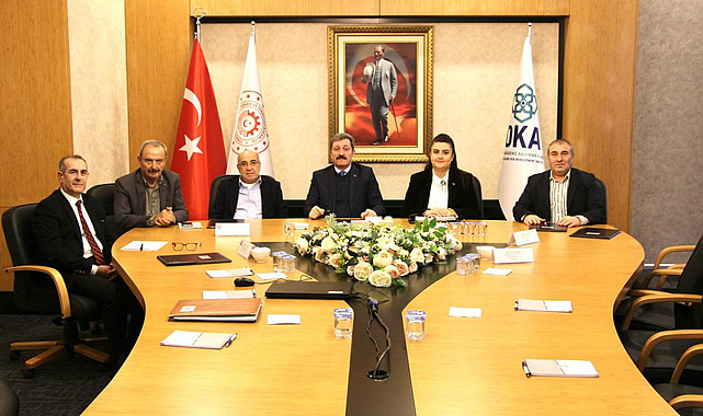 SAMSUN MERKEZ OSB’DE KRİTİK TOPLANTI: GÜNDEM SAMSUN-MERSİN SANAYİ KORİDORU