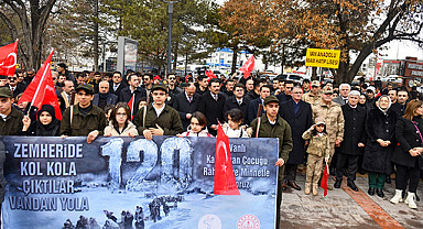 VAN’DA DONARAK ŞEHİT OLAN 120 KAHRAMAN ÇOCUK UNUTULMADI