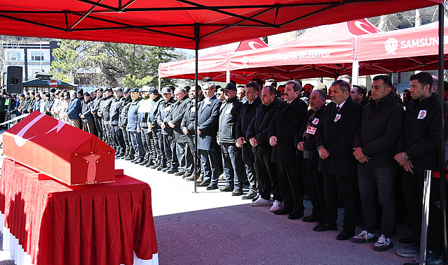 GENÇ POLİS MEMURUNA MEMLEKETİNDE HÜZÜNLÜ VEDA