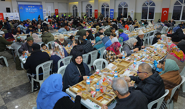 SAMSUN’DA ROMAN İFTARINDA BİRLİK MESAJI