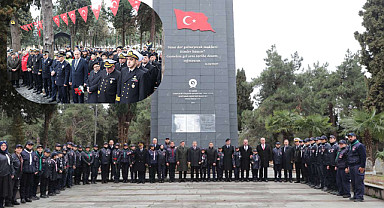 SAMSUN'DA ŞEHİTLERİ ANMA GÜNÜ'NDE ELİF KILIÇ'TAN ANLAMLI ÖPÜCÜK