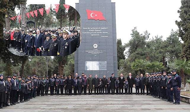 SAMSUN'DA ŞEHİTLERİ ANMA GÜNÜ'NDE ELİF KILIÇ'TAN ANLAMLI ÖPÜCÜK
