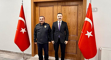 Samsun İl Emniyet Müdürü Arıbaş'tan Havza Kaymakamı Ayvat'a Ziyaret