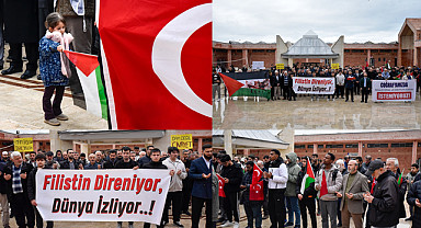 OMÜ’DE FİLİSTİN’E DESTEK PROGRAMI DÜZENLENDİ