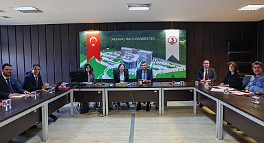 OMÜ’DE TÜRKİYE UZAY AJANSI İLE STRATEJİK PROJE GÖRÜŞMESİ