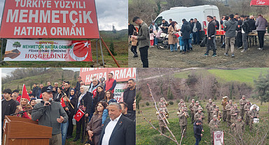 SAMSUN’DA MEHMETÇİK HATIRA ORMANI’NA FİDAN DİKİLDİ