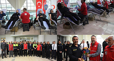 SAMSUN’DA POLİS HAFTASI: 181’İNCİ YILA 181 ÜNİTE KAN BAĞIŞI