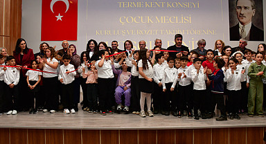 Terme'de çocuklar yönetime katılıyor