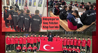 Çarşamba'da Dikbıyıkspor’un Genç Yıldızları Kitap Fuarı’nda