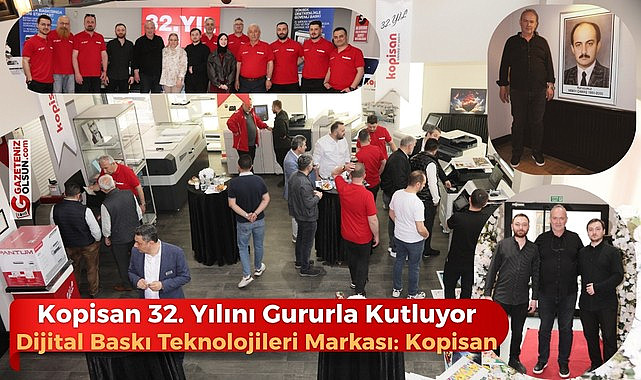 Dijital Baskı Teknolojileri Markası Kopisan 32. Yılını Gururla Kutluyor