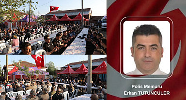 ŞEHİT POLİS İÇİN BAFRA’DA MEVLİT OKUTULDU