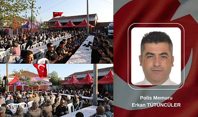 ŞEHİT POLİS İÇİN BAFRA’DA MEVLİT OKUTULDU