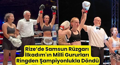 Tuğbanur Kıvrak ve Devrim Aydın profesyonel kickboks gecesinde şampiyon oldu
