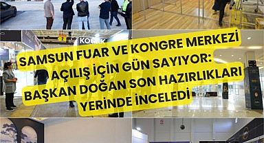 Samsun Fuar ve Kongre Merkezi Kuyumculuk Fuarı ile açılıyor!