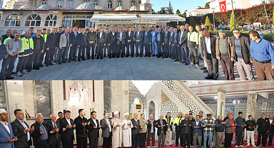 SAMSUN PROTOKOLÜNDEN HAVZA’DA BAYRAMLAŞMA VE SEL BÖLGESİNDE İNCELEME