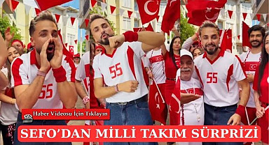 Samsunlu sanatçı Sefo'dan Milli Takıma Özel Şarkı