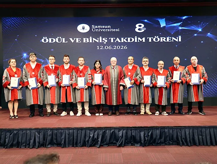 Samsun Üniversitesi 8. Kuruluş Yıl Dönümünü Biniş Takdim Ve Akademik Performans Ödül Töreni İle Kutladı Samsun Üniversitesi 8. Kuruluş Yıl Dönümünü Biniş Takdim Ve Akademik Performans Ödül Töreni İle Kutladı