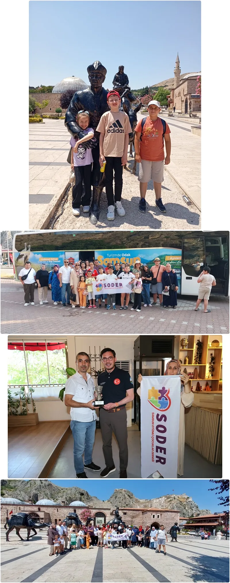 Samsun Otizmli &Ccedil;ocuklar Derneği'nden İlk K&uuml;lt&uuml;r Gezisi Tokat'a