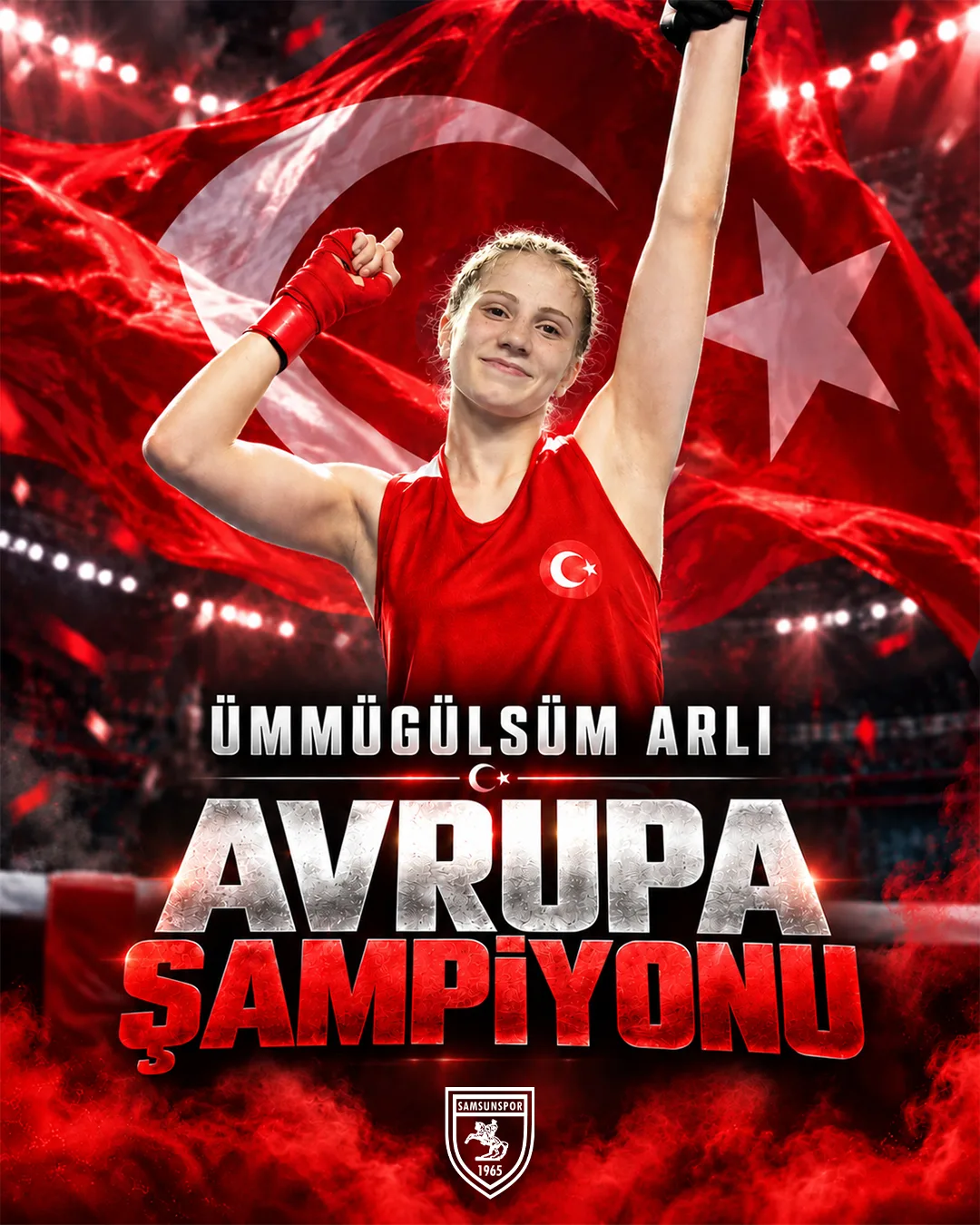 Samsunspor'dan Trabzon’da Tarihi Zafer! Ümmügülsüm Arlı Altın Madalya Kazandı Samsunspor'dan Trabzon’da Tarihi Zafer! Ümmügülsüm Arlı Altın Madalya Kazandı