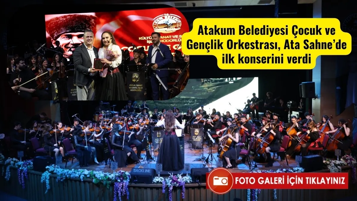 Atakum Belediyesi Çocuk ve Gençlik Orkestrası'ndan unutulmaz konser