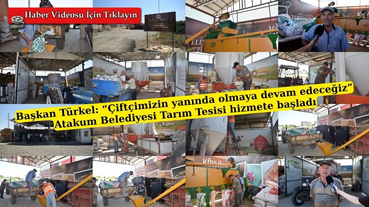 Başkan Türkel: Çiftçimizin yanında olmaya devam edeceğiz