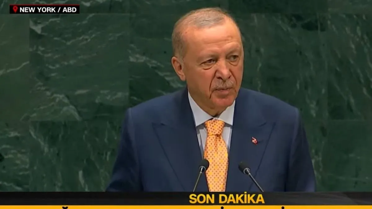 Cumhurbaşkanı Erdoğan Amerika'dan Dünyaya Sesleniyor ! | CANLI HABER