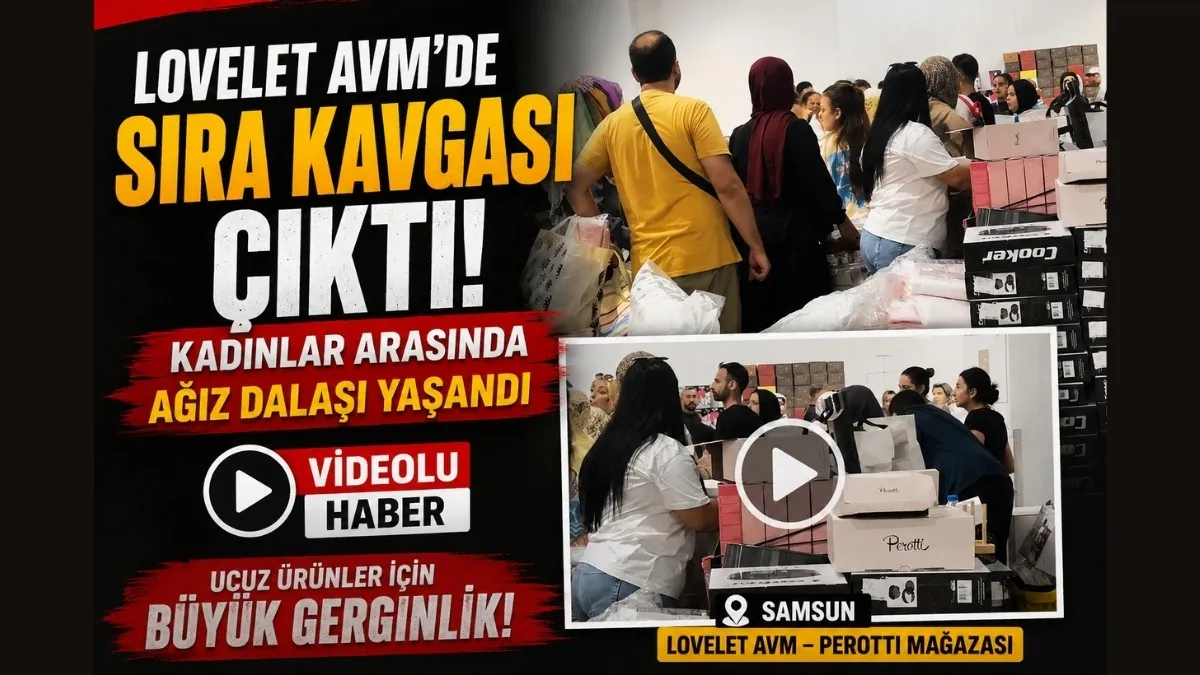 Lovelet AVM’de Ucuz Ürün Gerilimi! Kadınlar Arasında Ağız Dalaşı Çıktı