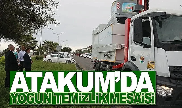 Atakum'da temizlik zamanı