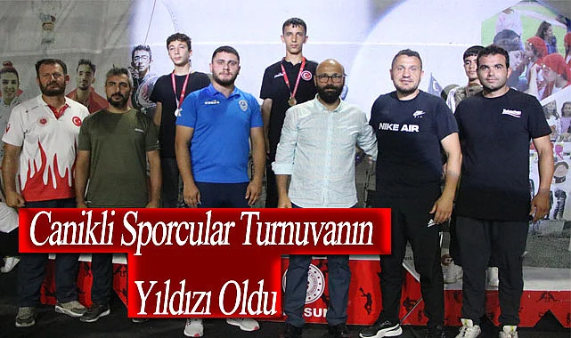 Canikli Sporcular Turnuvanın Yıldızı Oldu