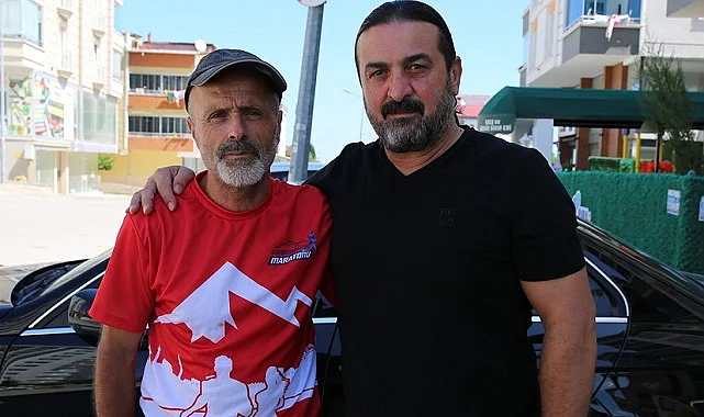 Maraton Koşucusu Motor Hasan'a Yıldırım'dan destek