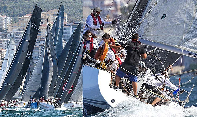 Tirilye’deki Olympos Regatta yelken yarışı nefes kesti