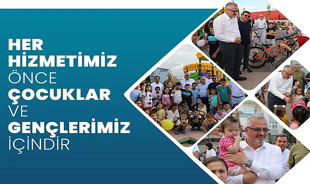 Başkan Kılıç: Her hizmetimiz önce çocuklar ve gençlerimiz içindir