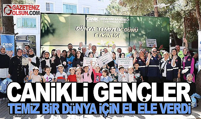 Canik'te Dünya temizlik günü etkinliği