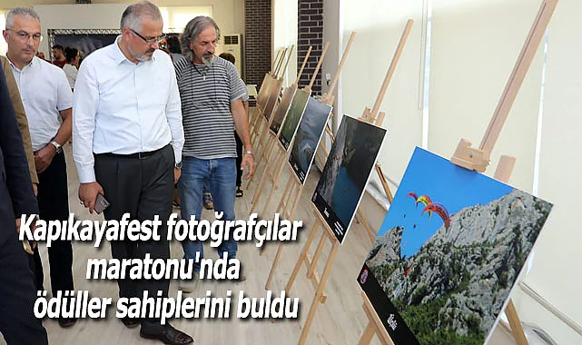 Kapıkayafest fotoğrafçılar maratonu'nda ödüller sahiplerini buldu