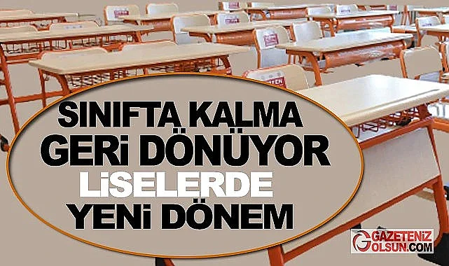 Liselerde Eğitimde Yeni Dönem Başlıyor
