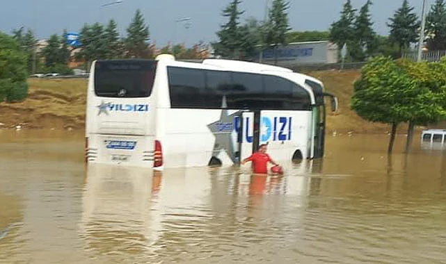 Samsun selden mahsur kalan 17 kişi kurtarıldı
