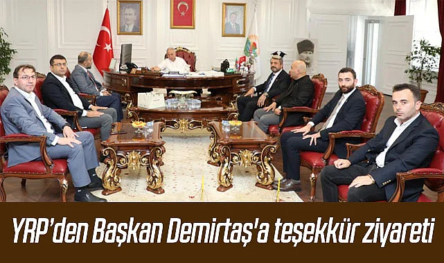 YRP'den Başkan Demirtaş'a teşekkür ziyareti