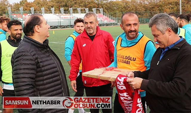 Altınbaşak sabihi Dursun İkiz'den Havza Belediyespor'a baklava dopingi