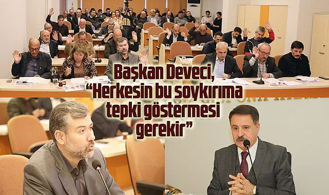 Atakum Belediyesi Meclisi’nden İsrail tepkisi