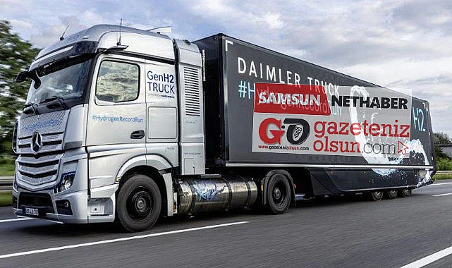 Mercedes Benz GenH2 bin kilometre rekorunu kırdı!