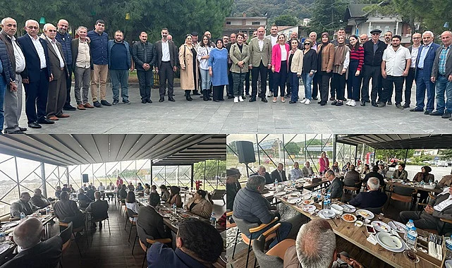MHP Atakum İlçe Teşkilatı muhtarlarla bir araya geldi