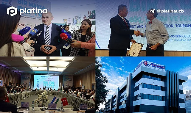 Rektör Ünal, Özbekistan’da İpek Yolu ve Ötesi Kongresi'nde