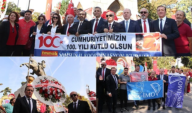 Samsun Akademik Odalar Birlikteliği Ata’nın huzurunda