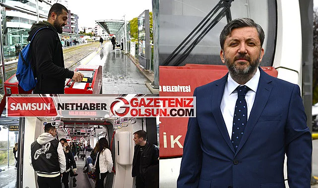 Samsun'da toplu taşımada kredi kartı kolaylığı