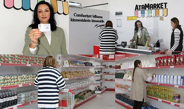 Karadeniz’in ilki AtaMarket Gıda Bankası’nda dayanışma sürüyor