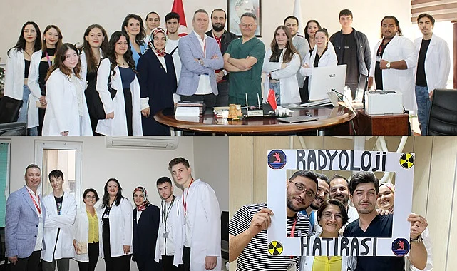 OMÜ Öğrencileri Dünya Radyoloji Günü’nü Kutladı